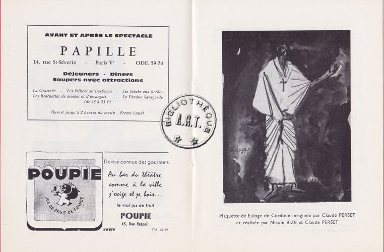 Les programmes de Théatre de l\